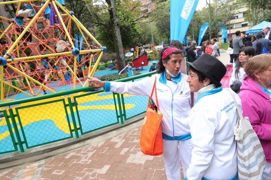 Así es el nuevo parque Japón en Chapinero - Foto: Comunicaciones Alcaldía / Diego Bauman 