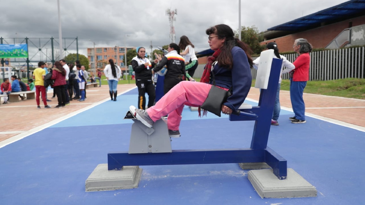 Entrega de parques en Suba
