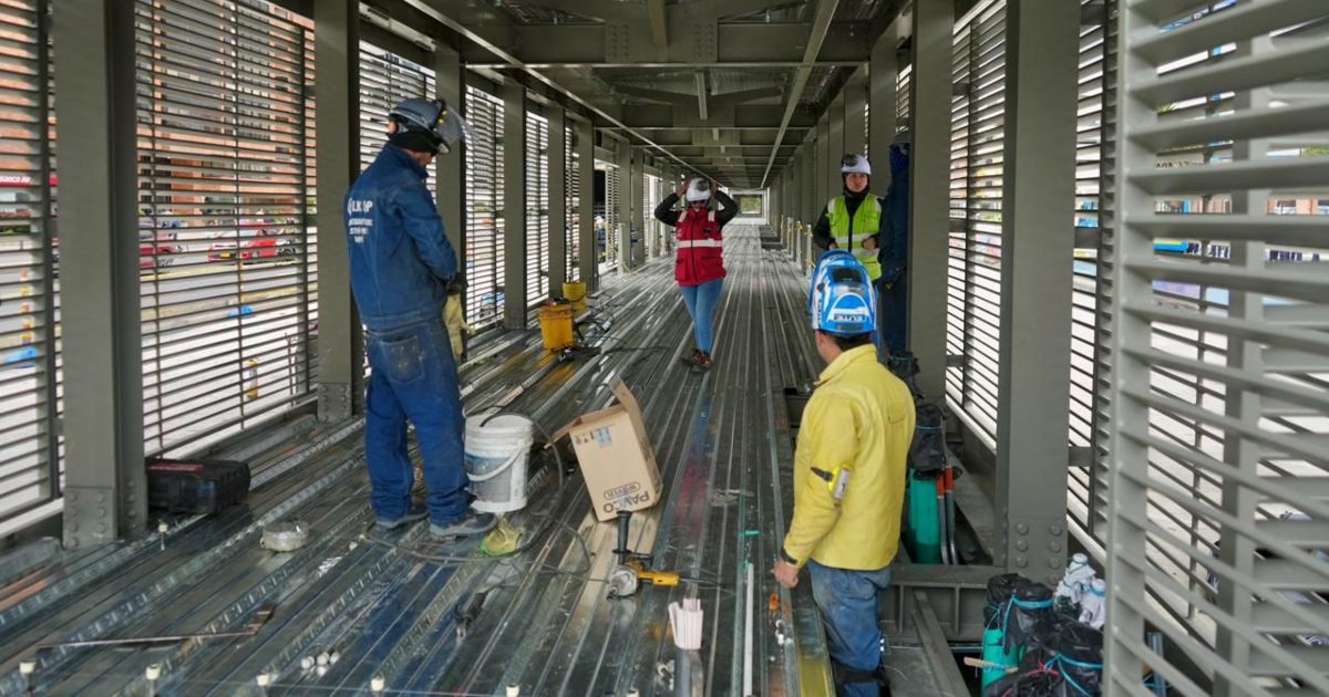 Grupo 9 troncal av 68 Bogotá alcanza el 80 % de avance de obra 