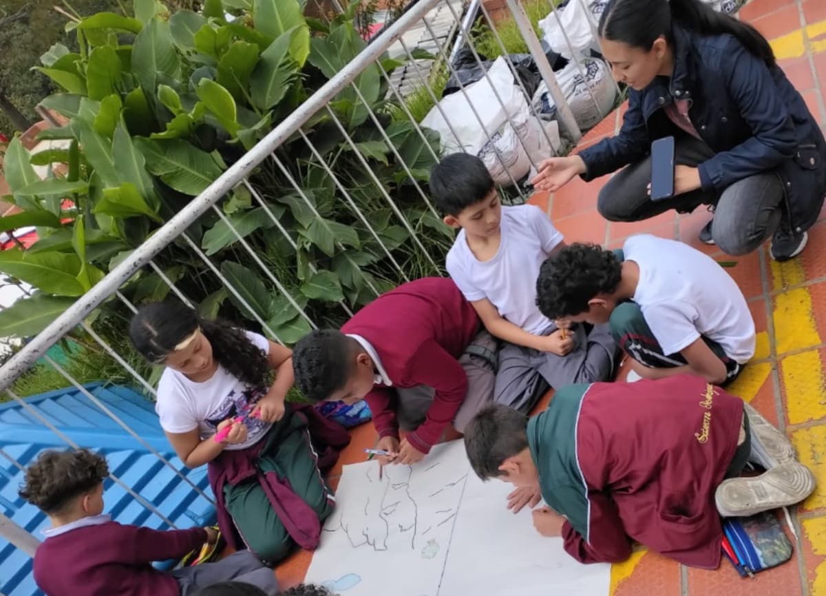 Capacitación colegio Simón Rodríguez