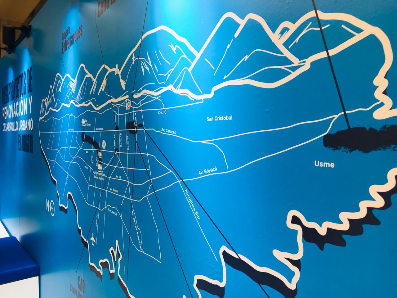Exposición proyectos de Bogotá en el Gran Salón inmobiliario