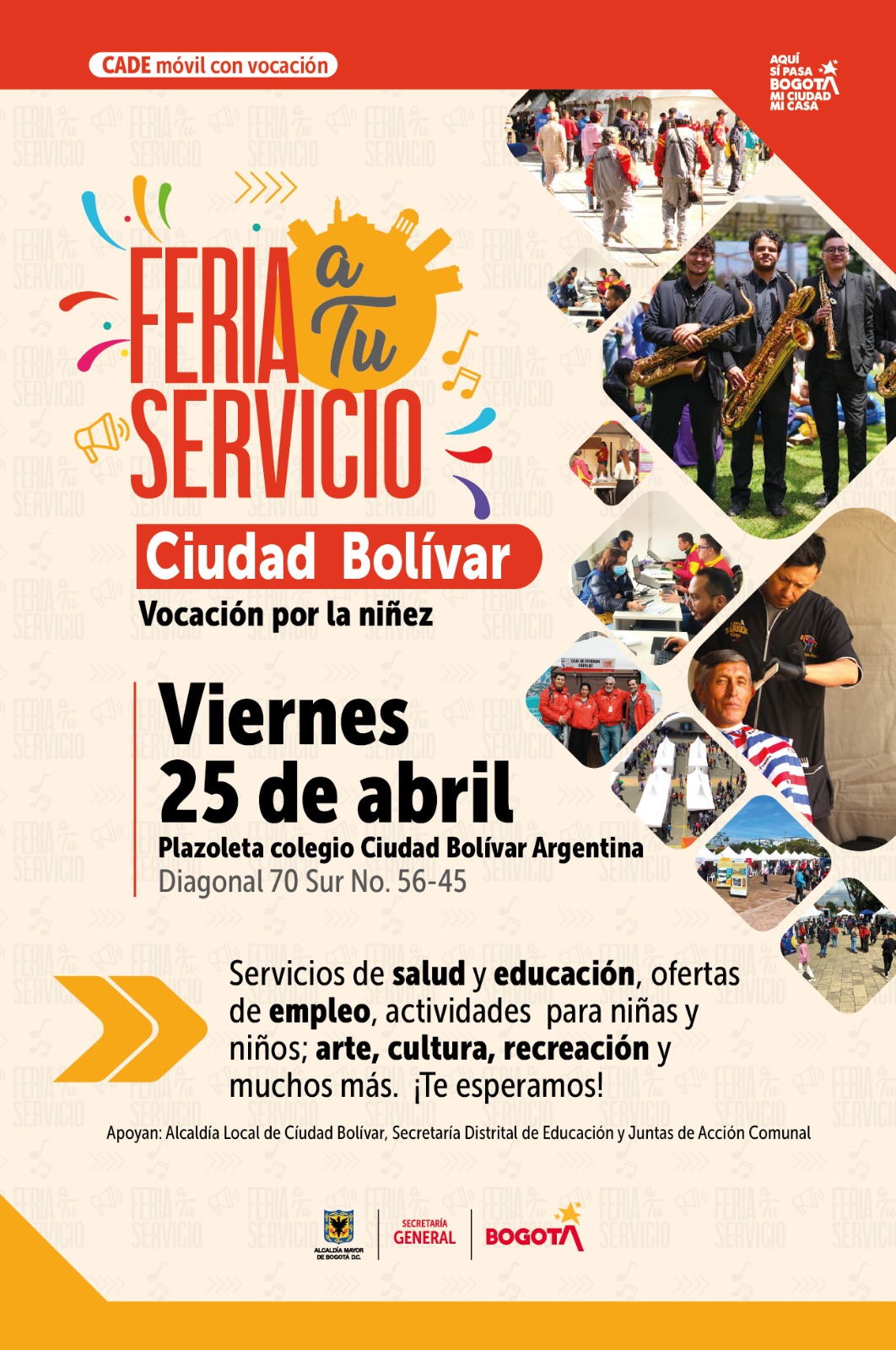 FERIA A TU SERVICIO CIUDAD BOLIVAR