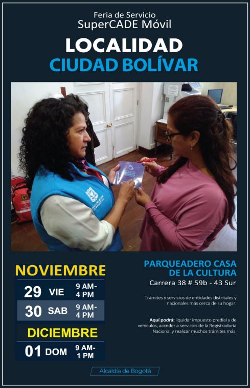 SuperCADE Móvil Ciudad Bolívar