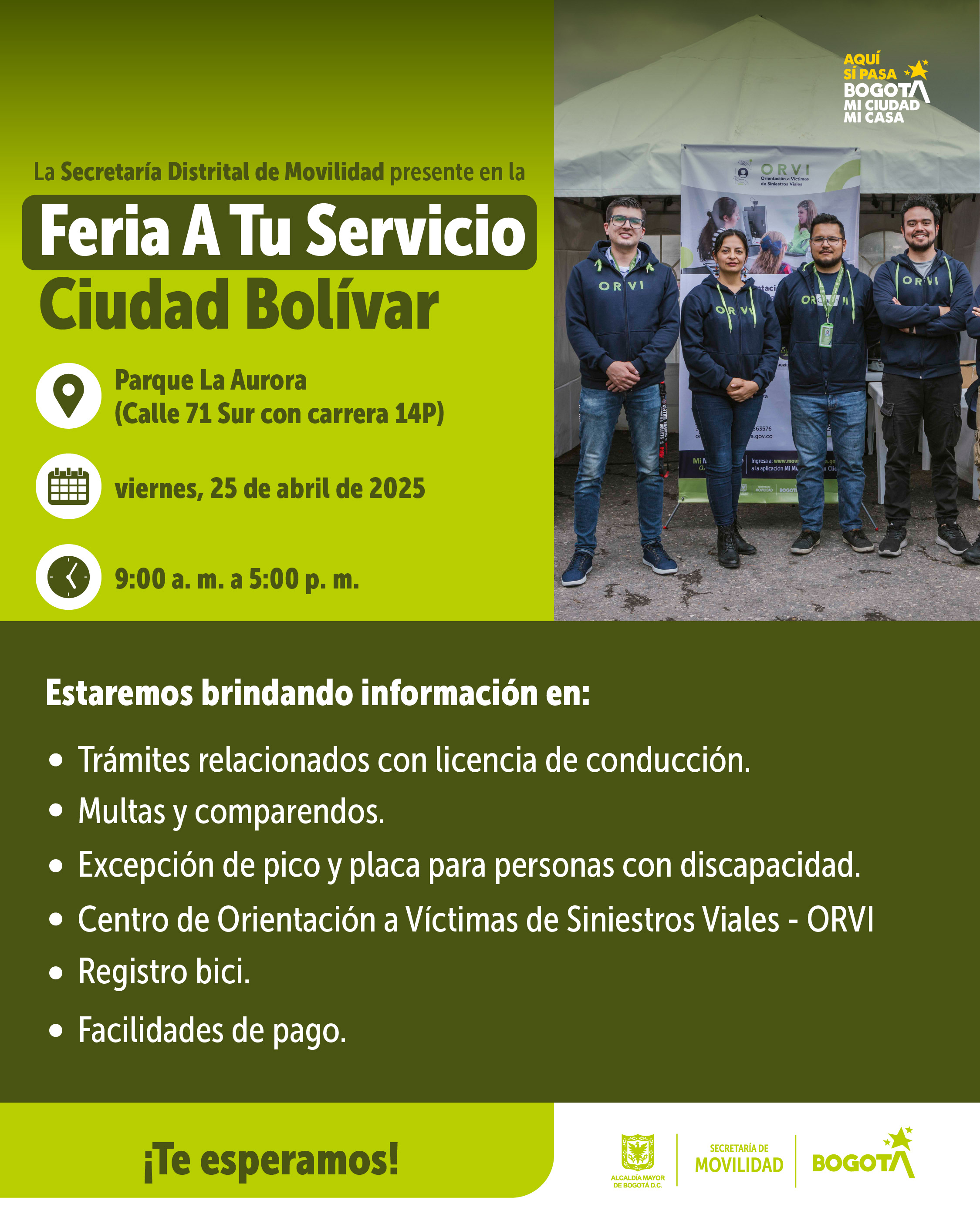 FERIA DE SECRETAIA DISTRITAL DE MOVILIDAD