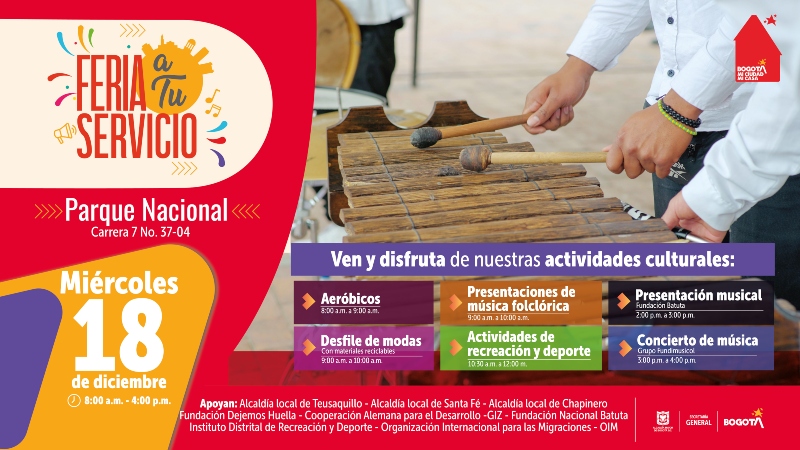 Asiste este 18 de diciembre a feria de servicios del Parque Nacional