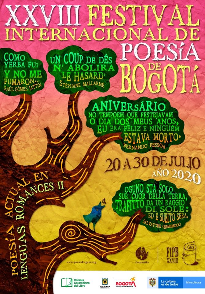 Festival Internacional de Poesía de Bogotá edición 2020