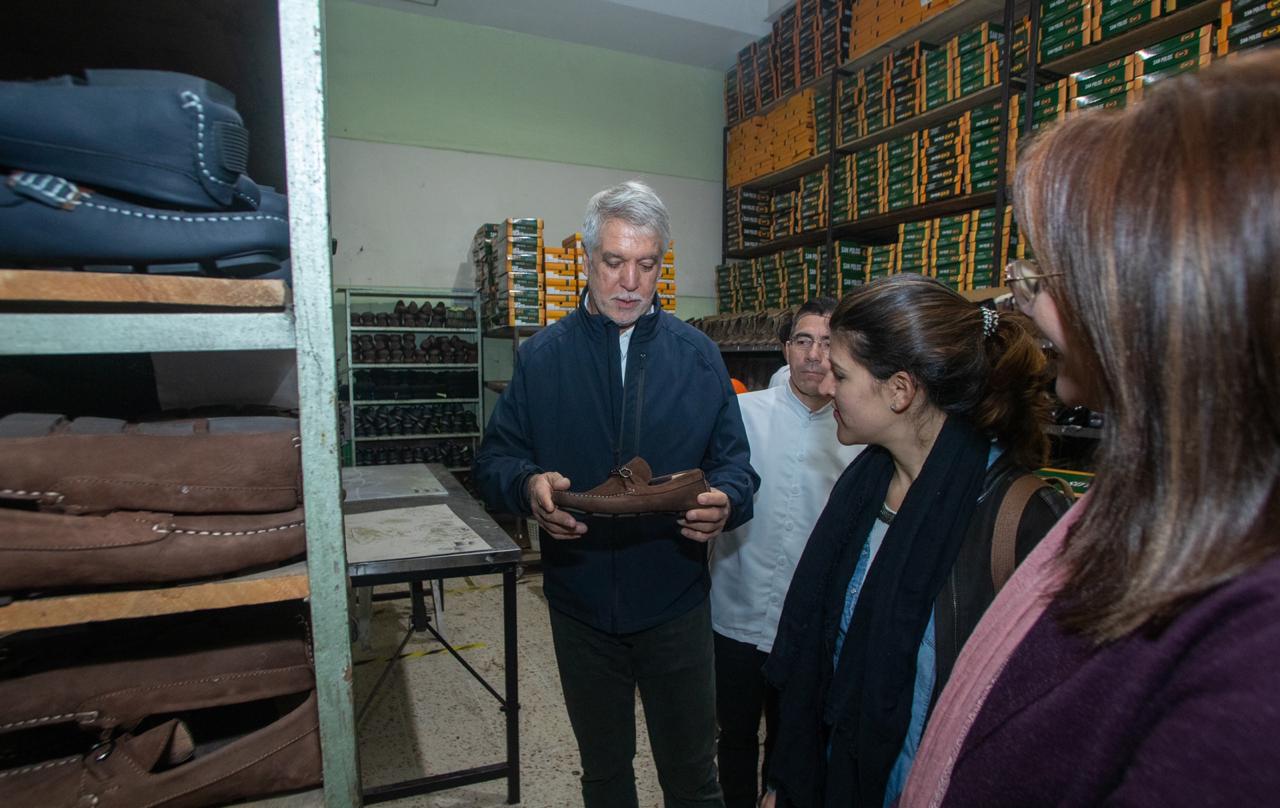 Alcalde Peñalosa en un recorrido en el Restrepo