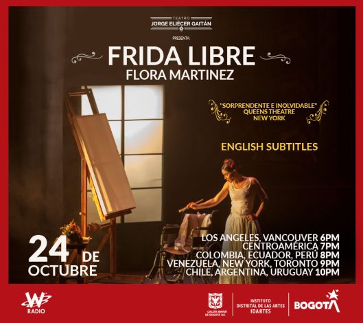 Frida Libre en el Teatro Jorge Eliecer Gaitan