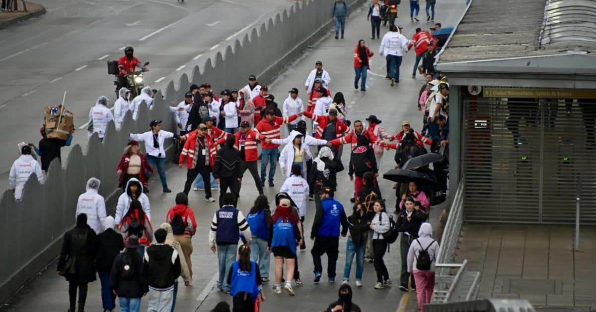 Gestores de Convivencia protegen a la ciudadanía Bogotá en protestas