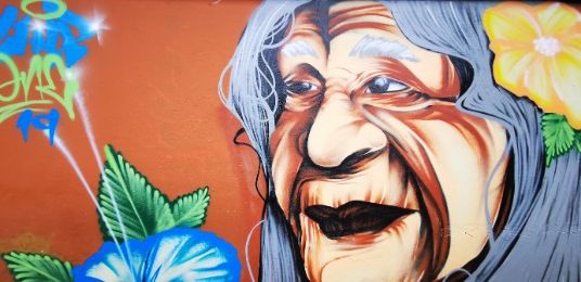Graffiti en Teusaquillo.