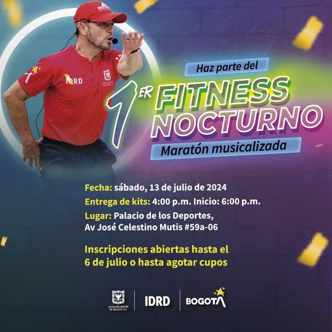  1er Fitness Nocturno Maratón Musicalizado