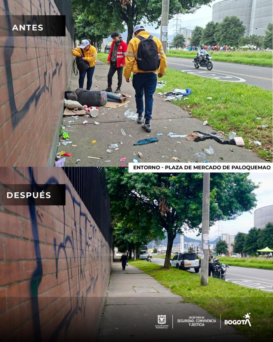 Habitantes de calle.