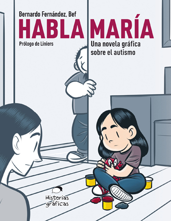 Imagen con la portada del libro 'Habla María'.