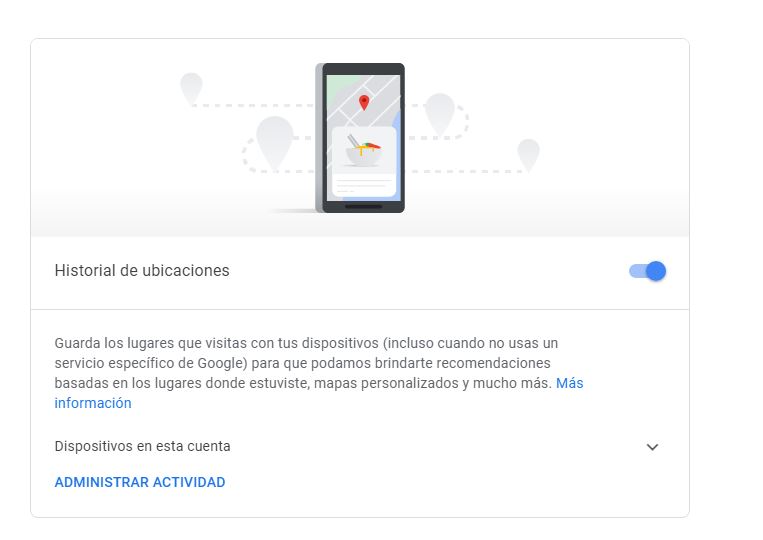 Historial de Ubicaciones