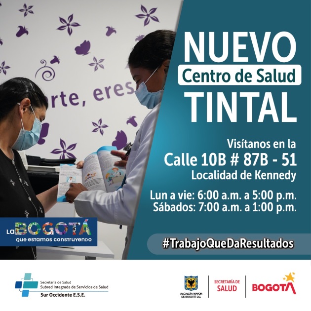 Centro de Salud Tintal - Horarios