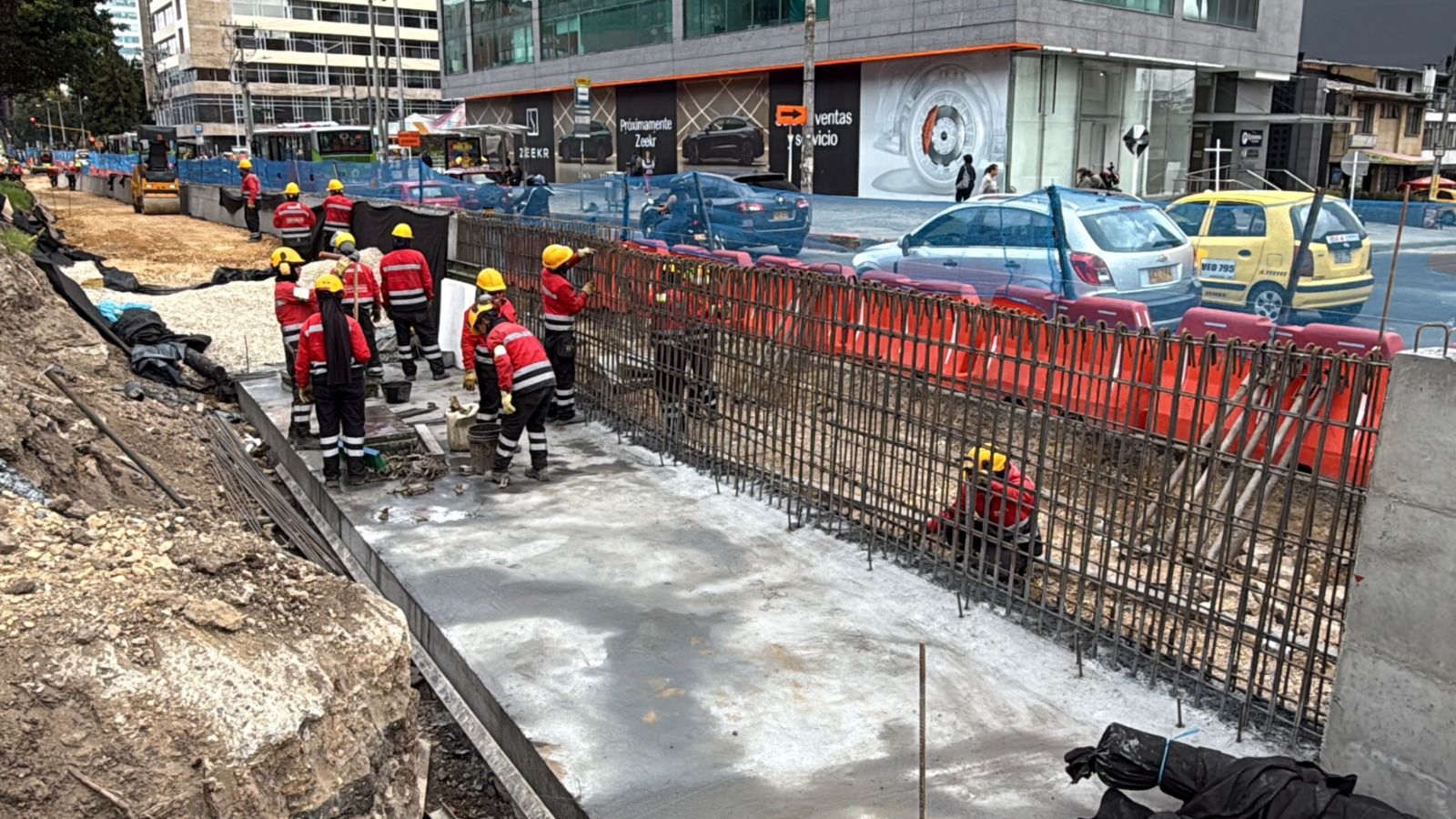 Cómo avanzan obras del primer grupo Corredor Carrera Séptima Bogotá