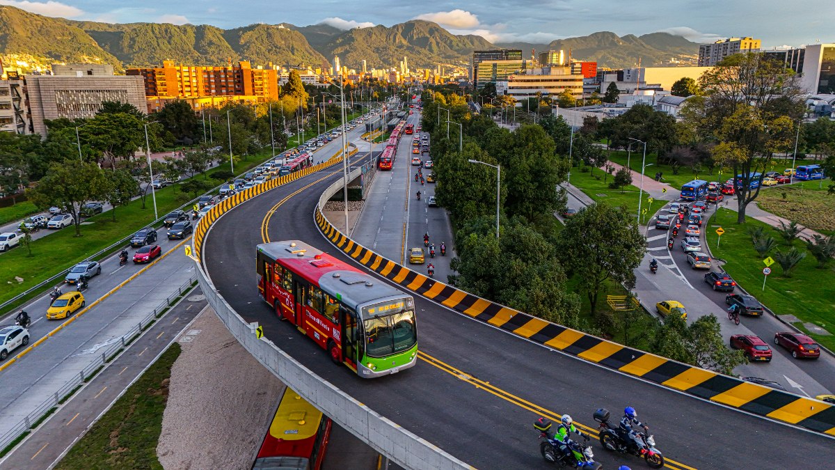 Avenida 68 Bogotá alcanza un avance general promedio del 90 % de obra