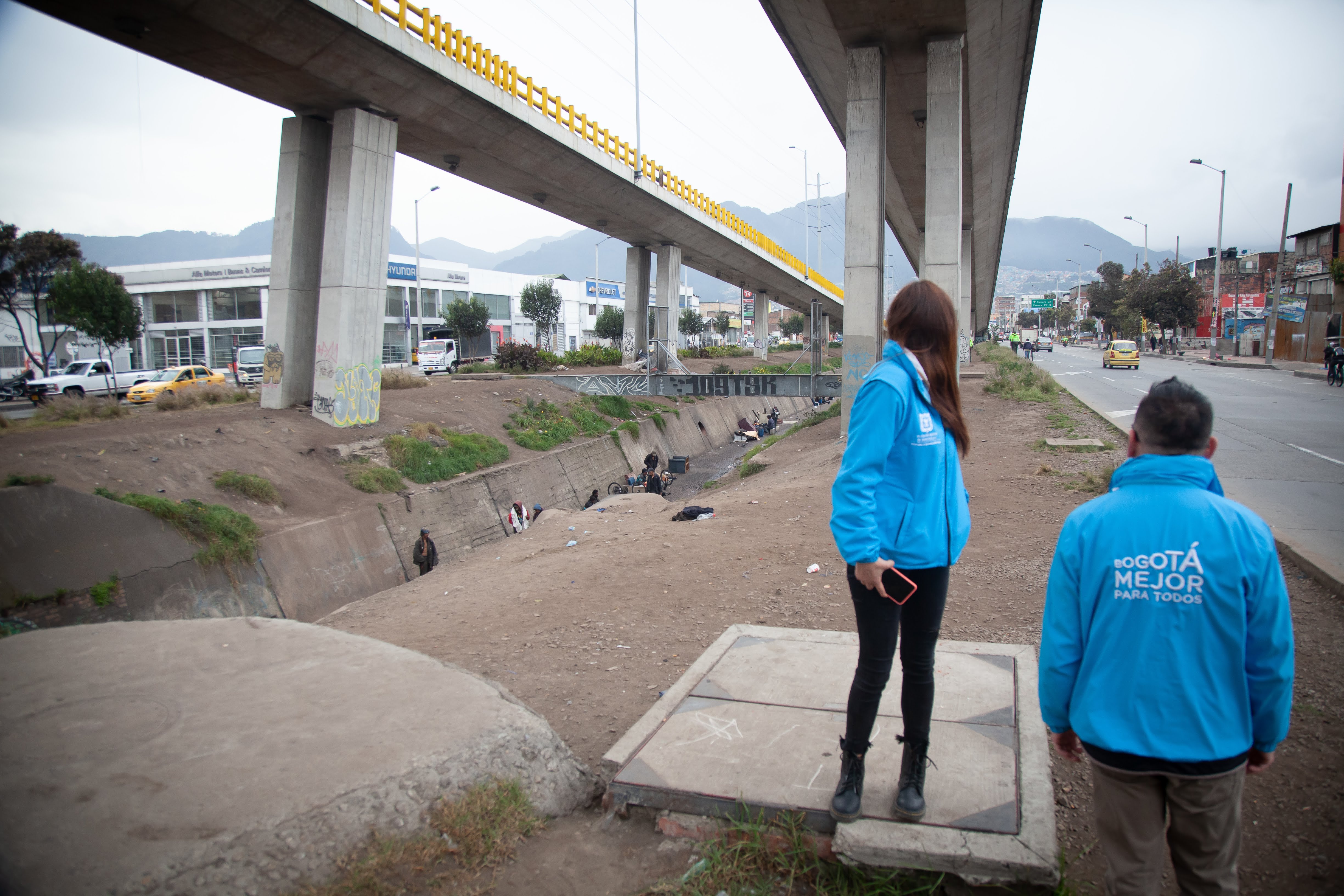 Distrito refuerza las acciones sociales en el Canal Comuneros - FOTO: Prensa Secretaría Social