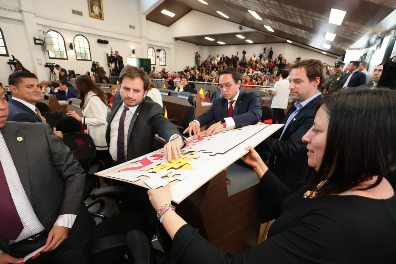 Instalación Concejo de Bogotá - Foto: Comunicaciones Alcaldía Bogotá