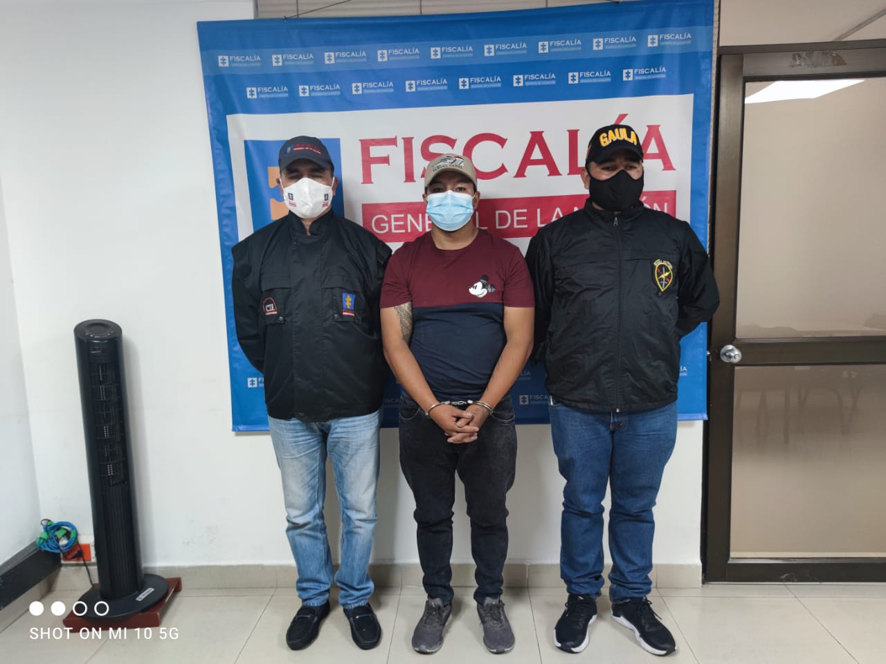 Capturados tres integrantes de la banda delincuencial la empresa - FOTO: Prensa Brigada 13