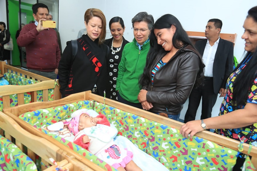 Alcaldesa ratifica compromiso con la primera infancia - Foto: Comunicaciones Alcaldía Bogotá 