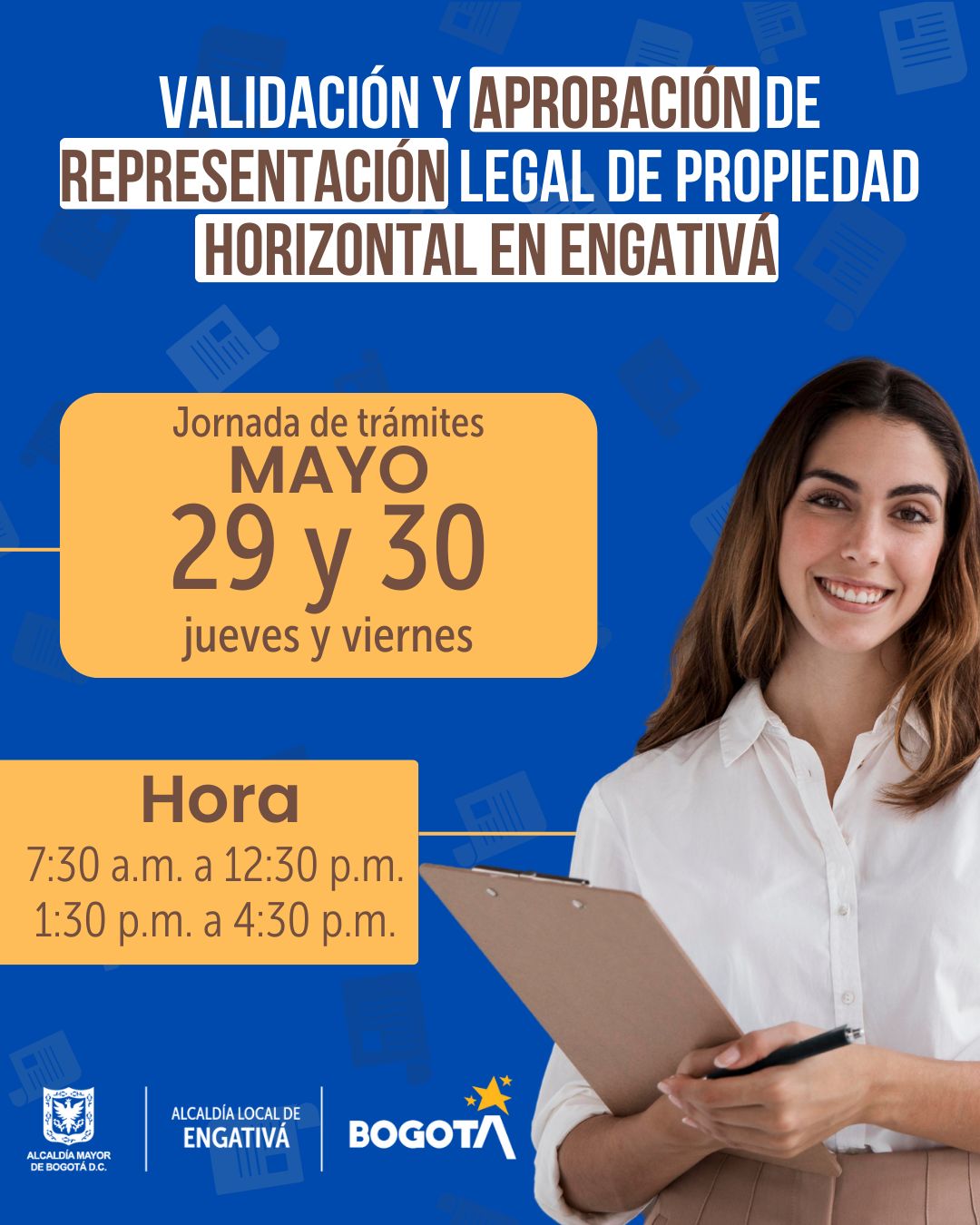 Jornada de representación legal de propiedad horizontal en Engativá 