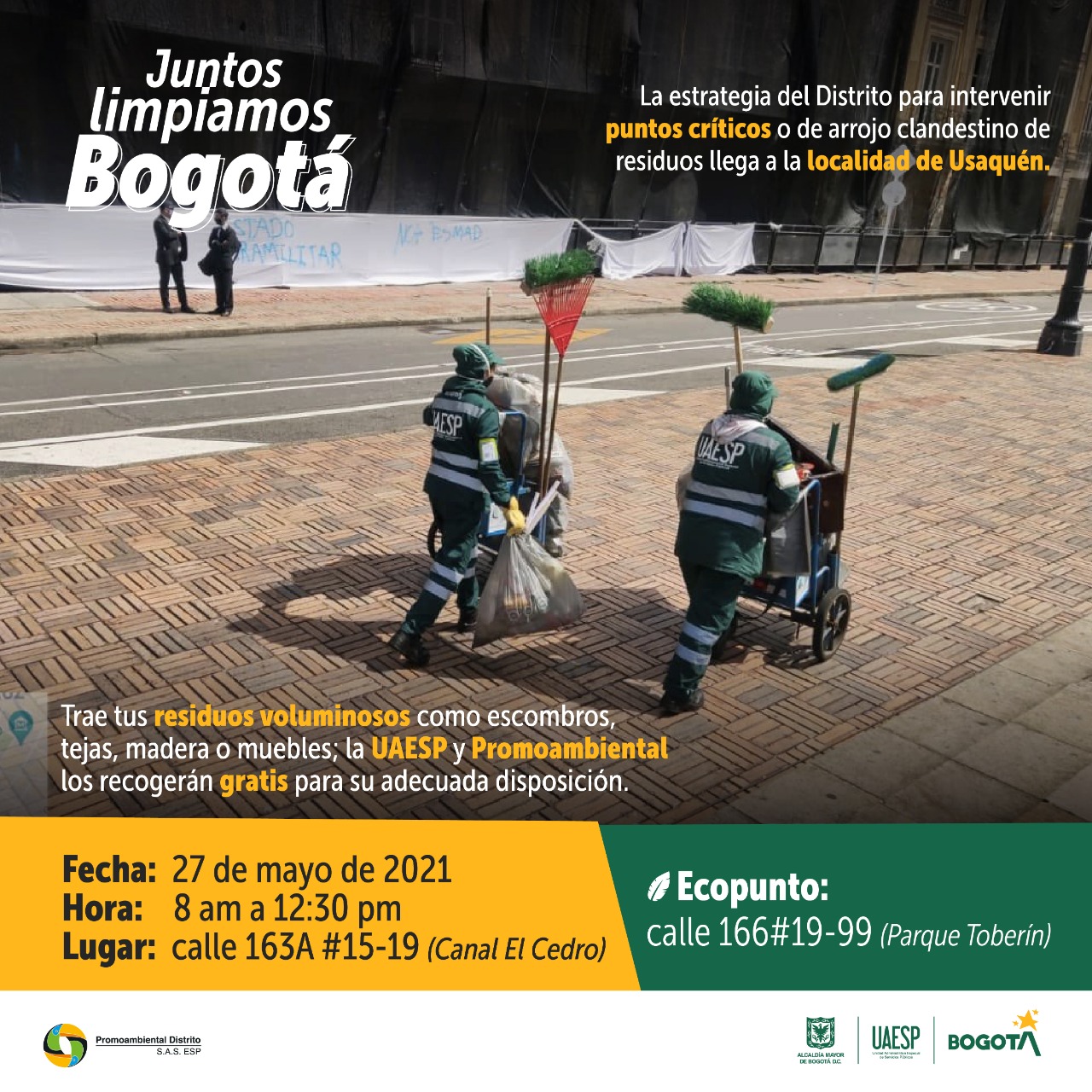 Juntos Limpiamos Bogotá