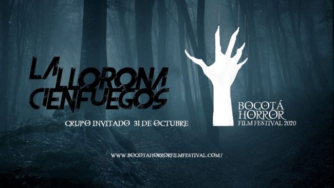Agrupación La Llorona, en el cierre del festival de bogota horror film festival 2020