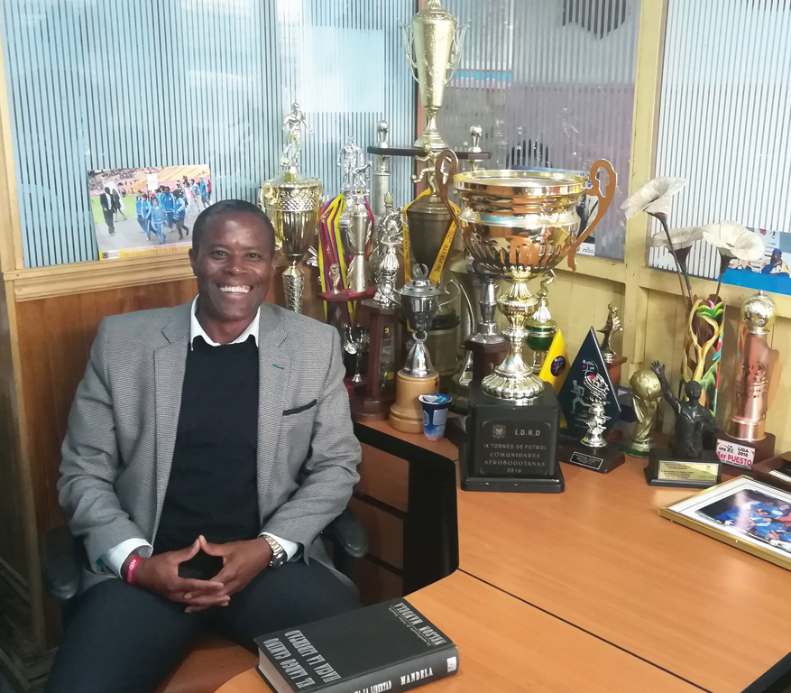 Libardo Asprilla, líder afrocolombiano - Foto: Portal Bogotá.