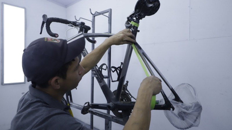Los Duarte: artesanos de la bicicleta del 7 de Agosto