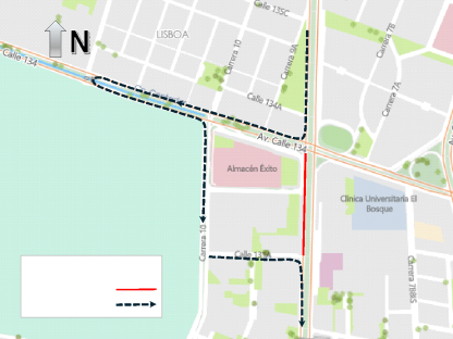 Cierres viales y desvíos por la carrera Smart Fit en Bogotá 2026