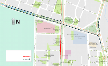 Cierres y desvíos Carrera Atlética del Servicio Civil Bogotá 2026