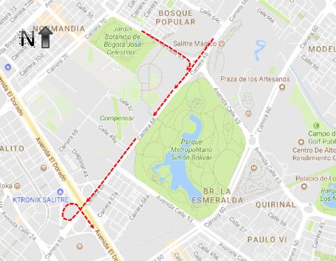 Cierres viales y desvíos en Bogotá por Cundinamarca Fest 2025 