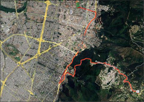 Cierres y desvíos por UCI Gran Fondo World Series Bogotá 2025