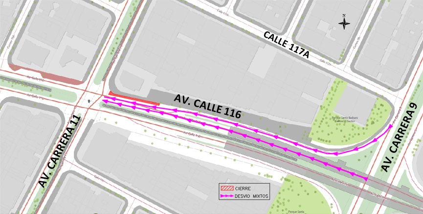 Renovación alcantarillado cierre av calle 116 con av carrera 11 Bogotá