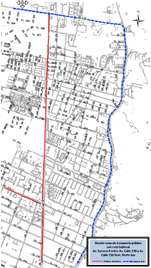 Cierres y desvíos por la carrera Run Tour Avianca en Bogotá 2025