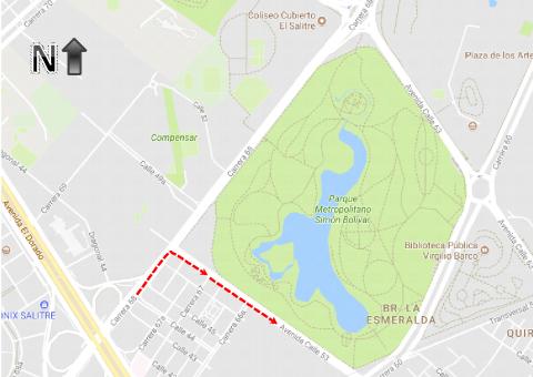 Cierres viales y desvíos en Bogotá por Cundinamarca Fest 2025 