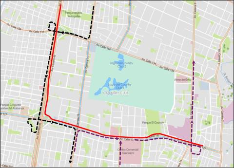 Cierres y desvíos por UCI Gran Fondo World Series Bogotá 2025