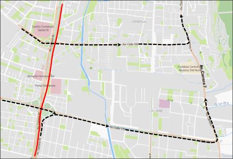 Cierres y desvíos por UCI Gran Fondo World Series Bogotá 2025