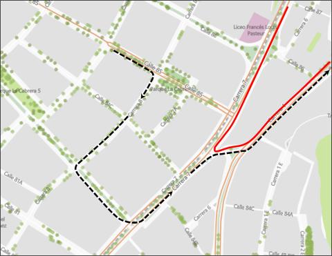 Cierres y desvíos por UCI Gran Fondo World Series Bogotá 2025