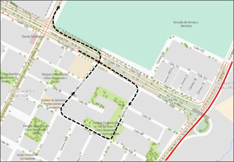 Cierres y desvíos por UCI Gran Fondo World Series Bogotá 2025