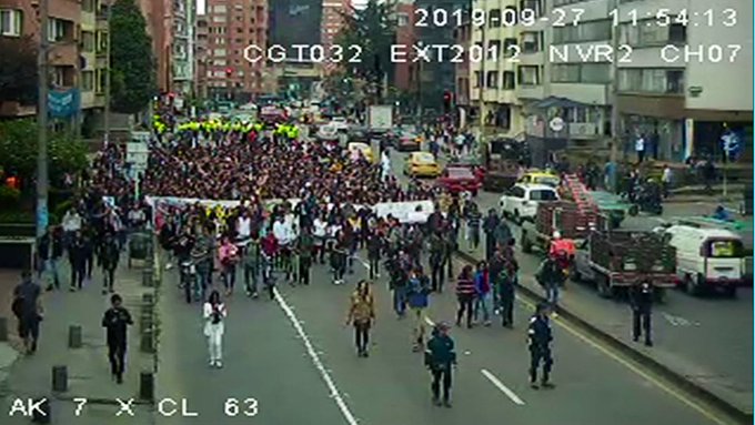 Marcha de estudiantes