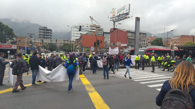 Manifestación por la Caracas