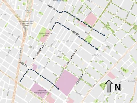 Cierres y desvíos Red Bull Moto Urbano 2 de agosto 2026 en Bogotá