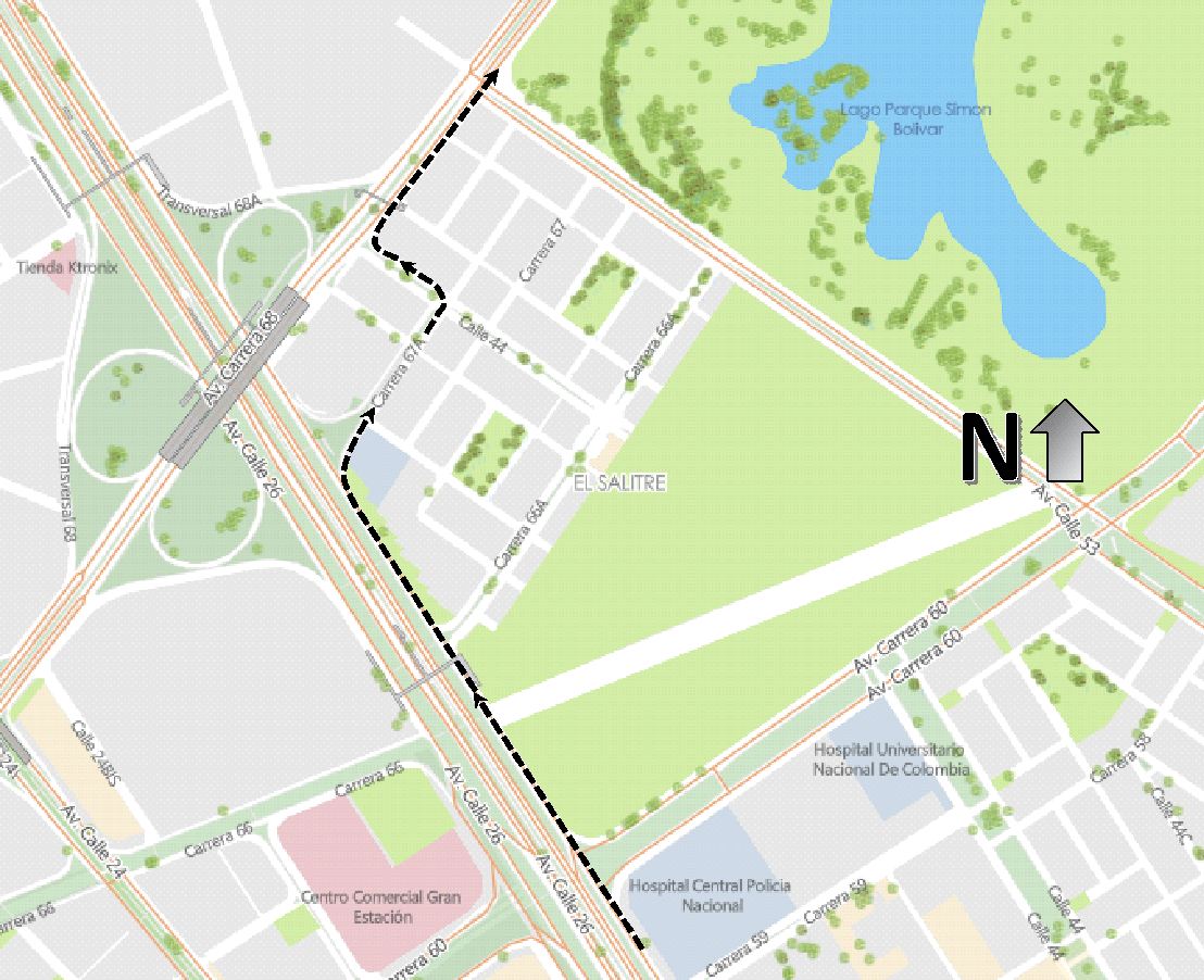 Cierres y desvíos viales por la carrera Bimbo Global Race Bogotá 2026 