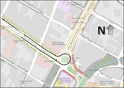 Cierres viales y desvíos por la carrera Adidas Splits 7K Bogotá