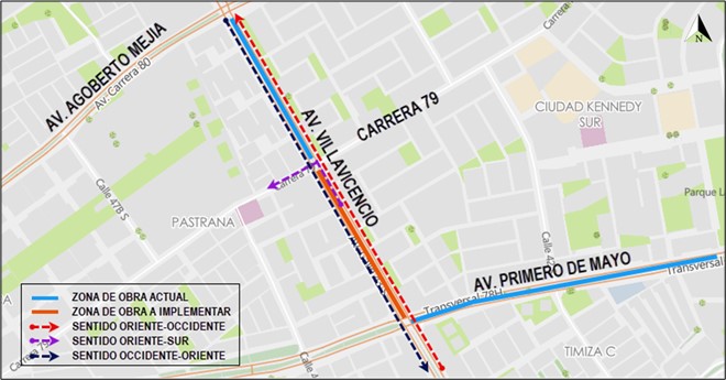 Mapa 3. Manejo de vehiculos de carga y transporte público.