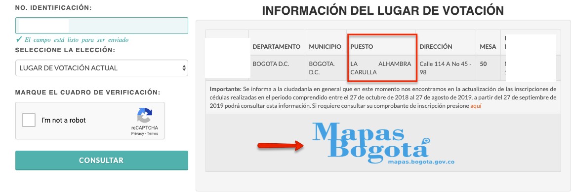 Mapas Bogotá