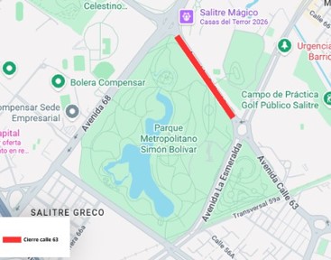 Cierres viales y medidas movilidad por Rock al Parque 2026 en Bogotá 