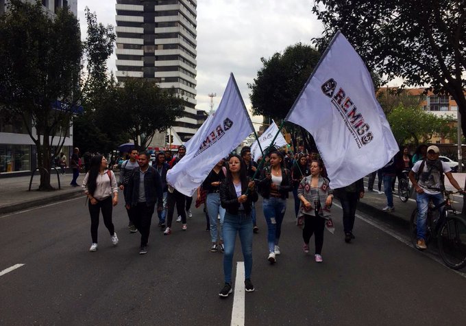 Marcha de estudiantes 